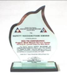 SAFETY RECOGNITION AWARD FROM DOLE- BWC